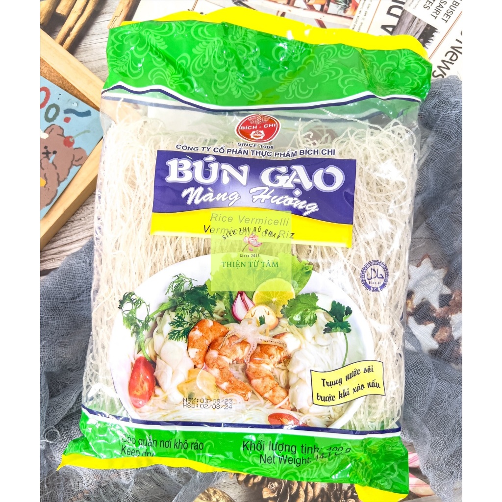 Bún Gạo Nàng Hương Vina Bích Chi Sợi Bún Dai Mềm Vừa Phải