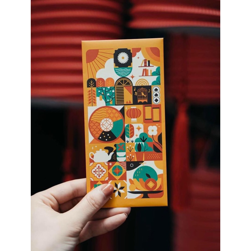 Lì xì Tết 2024 , lì xì Color Of Art, C150 cán mờ kiểu dáng hoạt hình nhỏ dễ thương, siêu đẹp