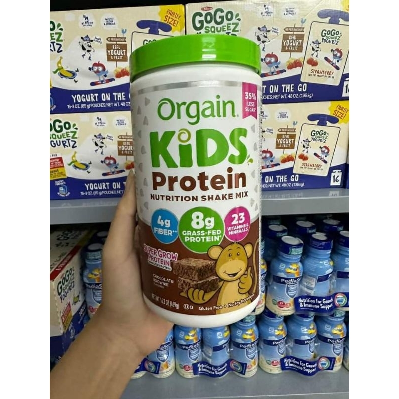 Bột 𝐎𝐫𝐠𝐚𝐢𝐧 𝐊𝐢𝐝𝐬 𝐏𝐫𝐨𝐭𝐞𝐢𝐧 𝐎𝐫𝐠𝐚𝐧𝐢𝐜 cho trẻ em hộp 450g