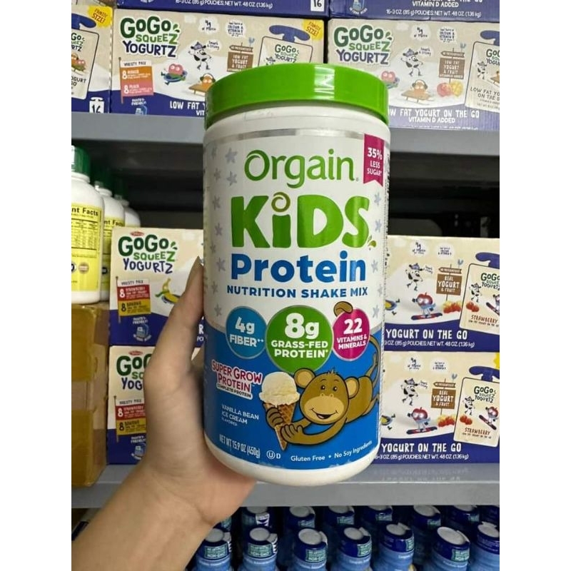 Bột 𝐎𝐫𝐠𝐚𝐢𝐧 𝐊𝐢𝐝𝐬 𝐏𝐫𝐨𝐭𝐞𝐢𝐧 𝐎𝐫𝐠𝐚𝐧𝐢𝐜 cho trẻ em hộp 450g