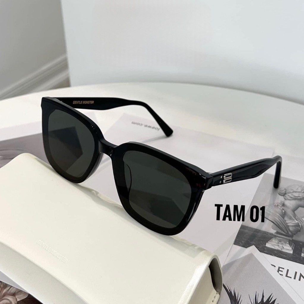 Kính mát nam nữ TAM 01 new 2023 cao cấp Fullbox.Kính râm phong cách hàn quốc chống tia UV. bảo hành 1 năm