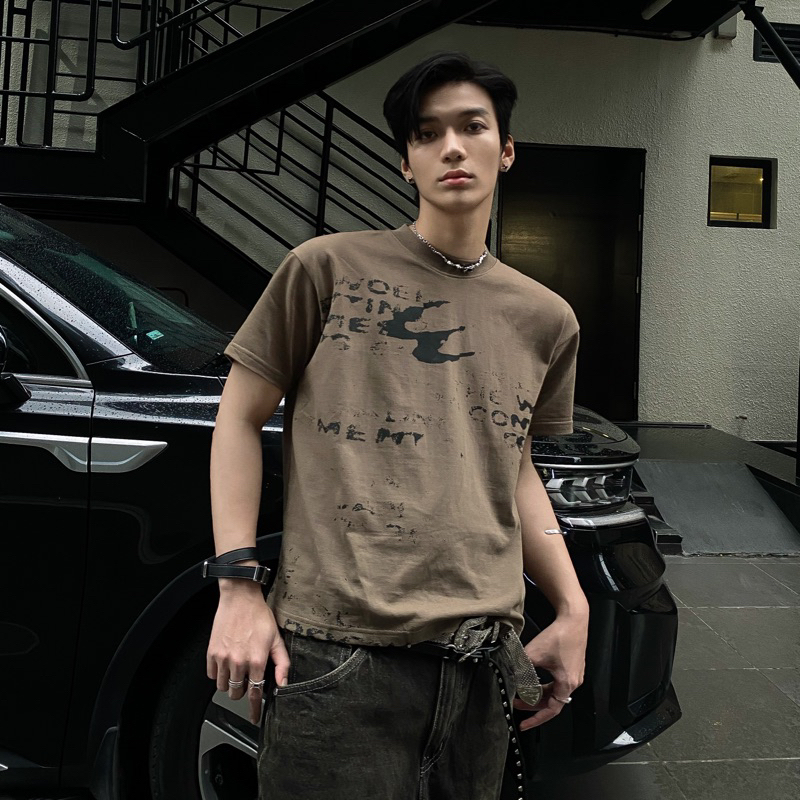 Áo thun WOEBEGONE "Rickie Tee"  280gsm