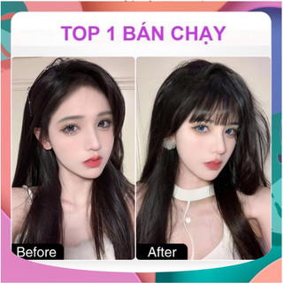 [Hàng Siêu Cấp] Kẹp Tóc Mái Giả Vô Hình Thời Trang Hàn Quốc Cho Nữ