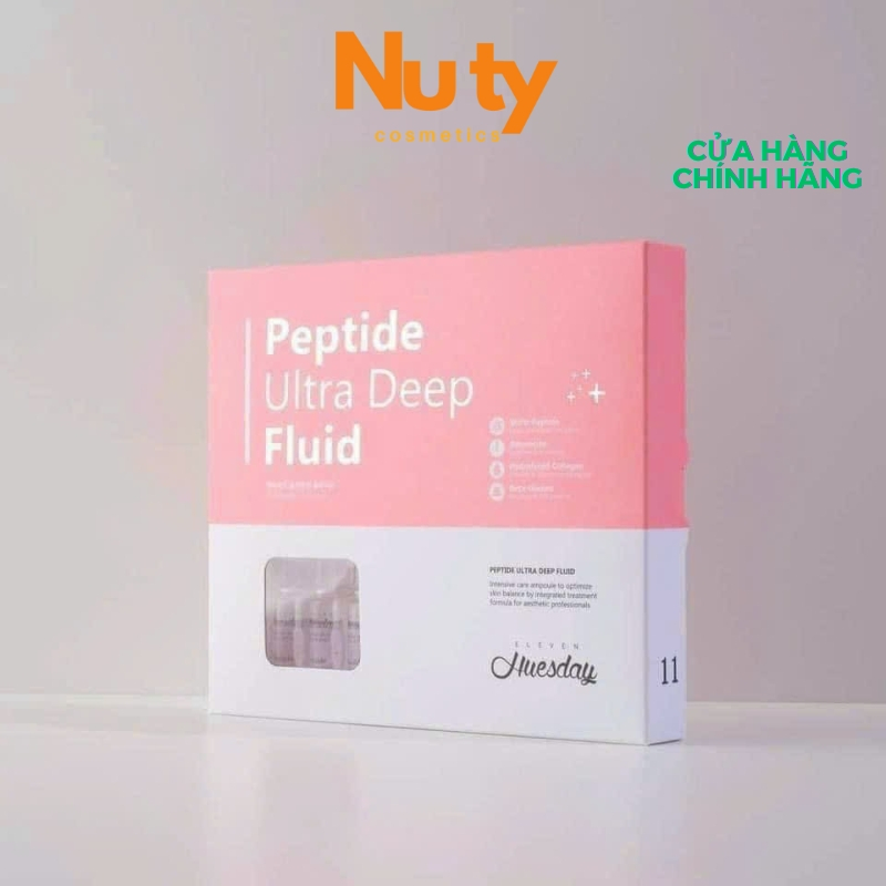 Serum Huesday Peptide Ultra Deep Fluid 20 ống x 2ml – Xóa nhăn, mờ thâm nám, chống lão hóa, phục hồi