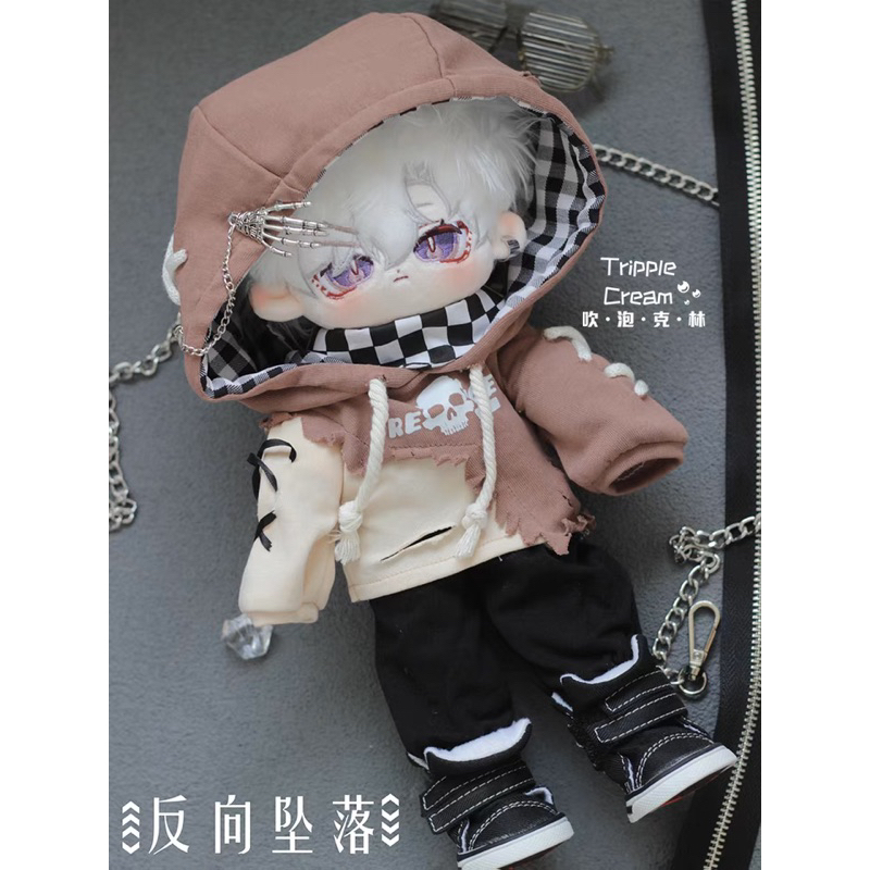 Đồ cho búp bê, outfit for doll 30cm chân dài phong cách cool boy cool girl, tủ đồ nhà Tripple Cream