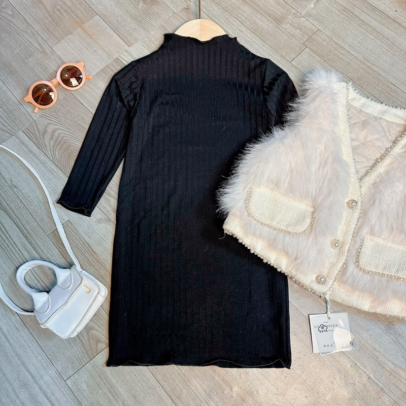 Váy len tăm body cho bé gái 10 đến 30kg