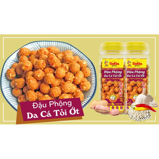 Đậu phộng Da cá Tỏi Ớt Tân Tân lon 240g