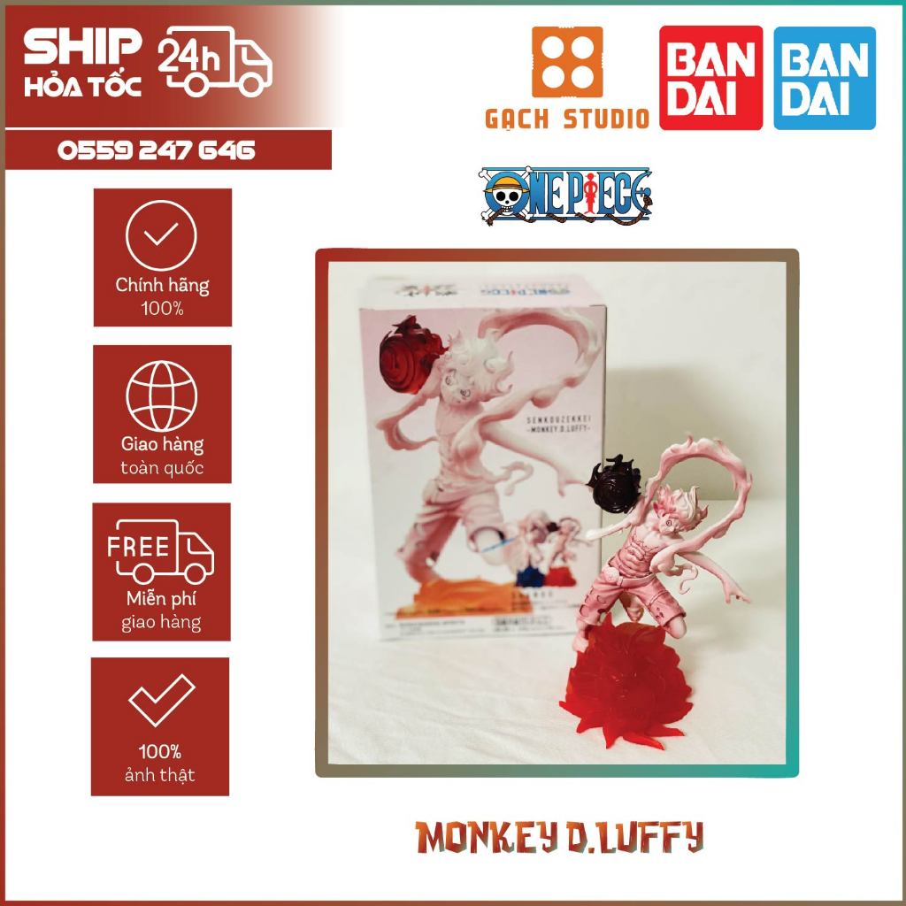 Mô hình Bandai One Piece Nhân Vật Monkey D. Luffy Gear 5 (Joy Boy)