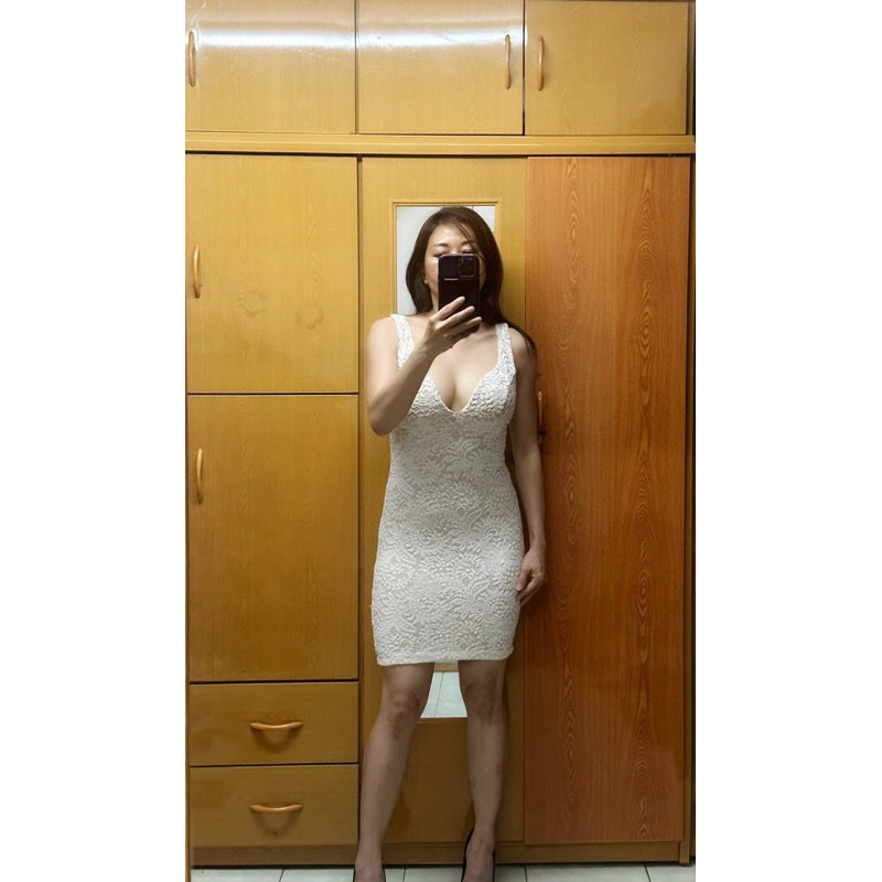 Đầm body ren thun forever 21 vnxk