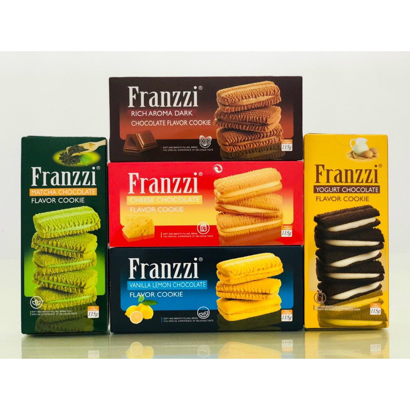 Bánh Quy franzzi đủ vị hộp 58g, 115g, 102g Bánh Quy Franzzi siêu HOT