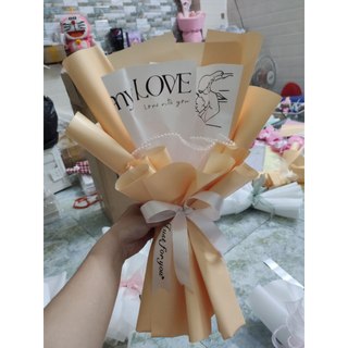 Cốt Cắm Hoa 5-7 Bông Hồng Sáp, Cốt Cắm 3 Hoa Kẽm Nhung VN98 Flowers