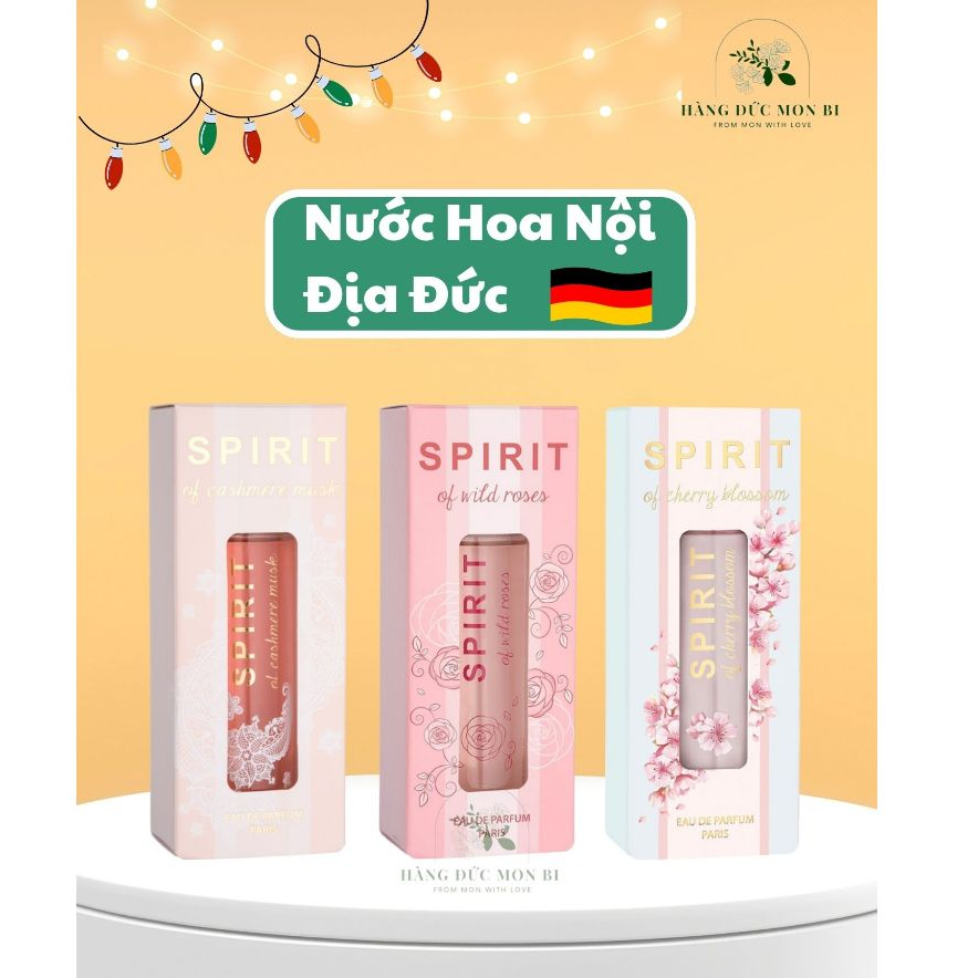 Nước hoa nữ diụ ngọt thơm lâu, nước hoa Đức lưu hương Spirit thơm lâu 30ml