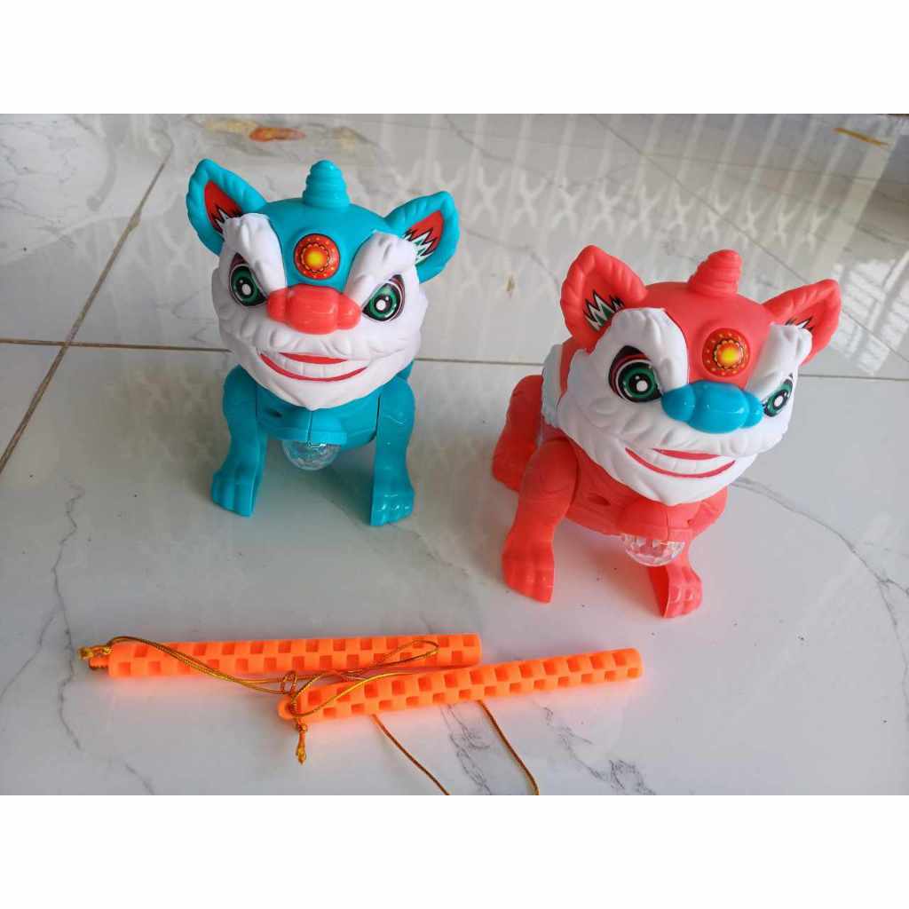 Đồ chơi con lân pin đi được