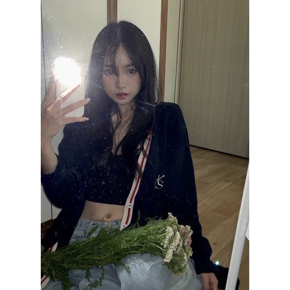 Áo Cardigan Len phong cách học sinh Hàn Quốc  trẻ trung năng động, Áo Len Nữ Hottrend