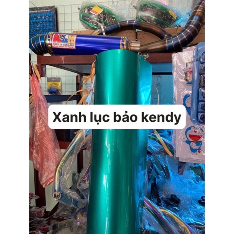Decal 3 Lớp Decal Kendy Xanh Lục Bảo Chống Nước Trang Trí Ô tô Xe Máy