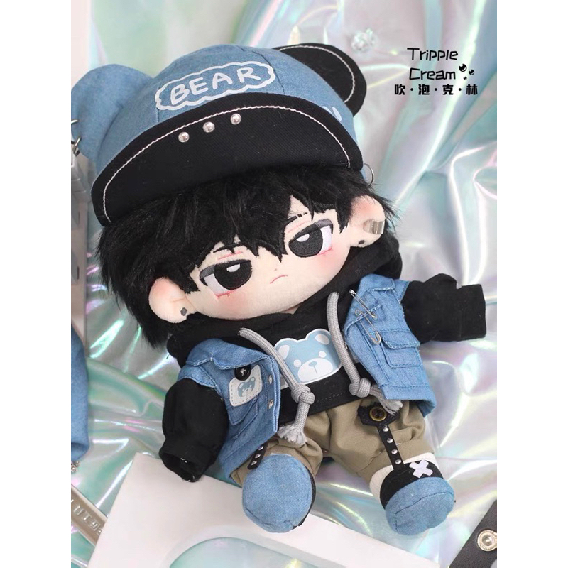 Đồ cho búp bê, outfit for doll 20cm phong cách cool boy, tủ đồ nhà Tripple Cream