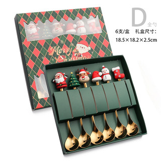 BỘ THÌA DĨA GIÁNG SINH[ Bộ thìa dĩa nox304 noel]