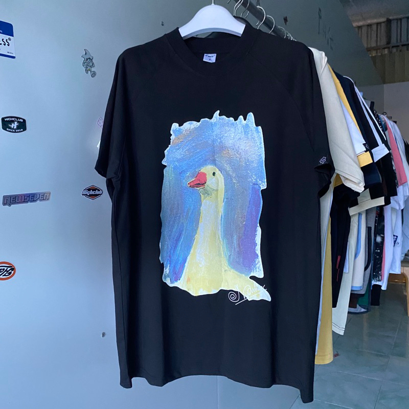 Áo Thun Vịt Nowhere Màu Đen