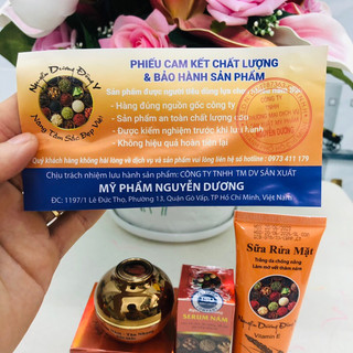 Combo kem MỤN Đông Y (3 món: Sữa rửa mặt, serum, kem dưỡng)