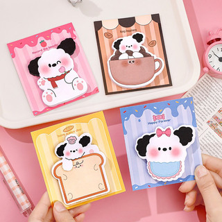 Giấy note ghi chú hoạt hình cún bông