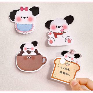 [COMBO 10 CÁI] Giấy note 30 tờ ghi chú hoạt hình cún bông