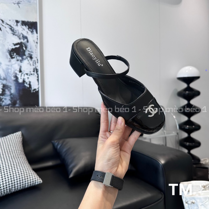 Sục cn mũi bóng logo đá quai ngang gót trụ fullbox hàng quảng châu cao cấp