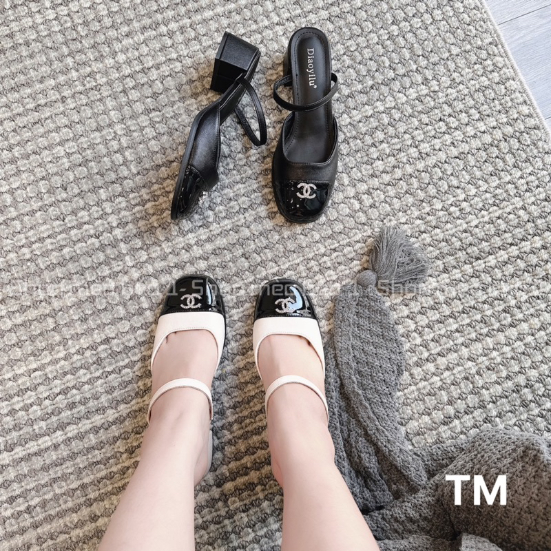 Sục cn mũi bóng logo đá quai ngang gót trụ fullbox hàng quảng châu cao cấp