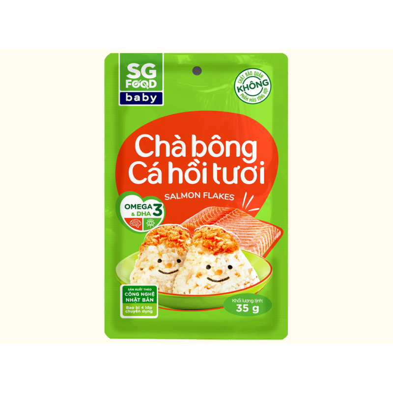 Chà bông cá hồi tươi
