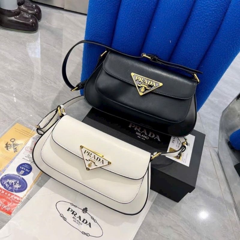 Túi kẹp nách #prada mẫu mới nhất có hộp xịn sò 22cm