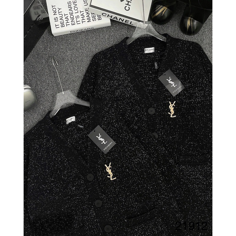 Áo Khoác Cadigan Nhũ QC