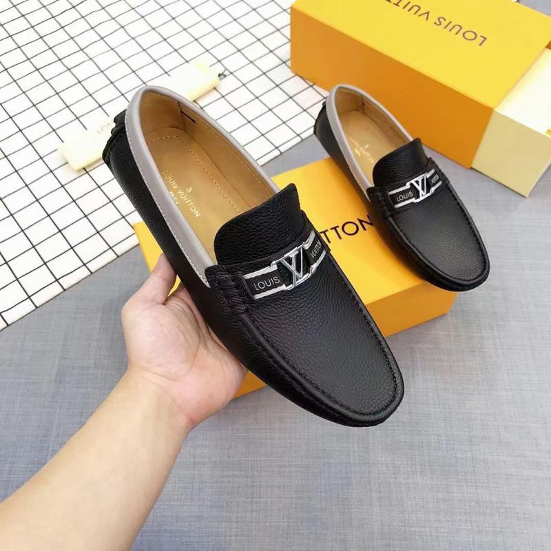 Giày Da Mọi , Giày Lười Nam Moca Thời Trang