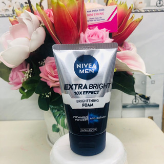 [Tuýp 100g] Sữa rửa mặt NIVEA MEN (Sáng da, sạch nhờn, giảm mụn)