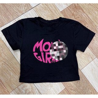 Áo croptop ôm in chữ girls