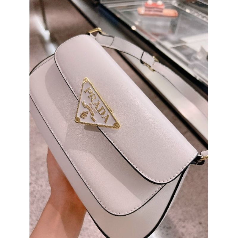Túi kẹp nách #prada mẫu mới nhất có hộp xịn sò 22cm