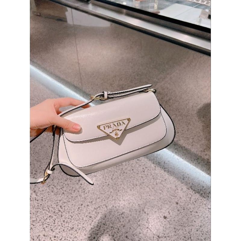 Túi kẹp nách #prada mẫu mới nhất có hộp xịn sò 22cm