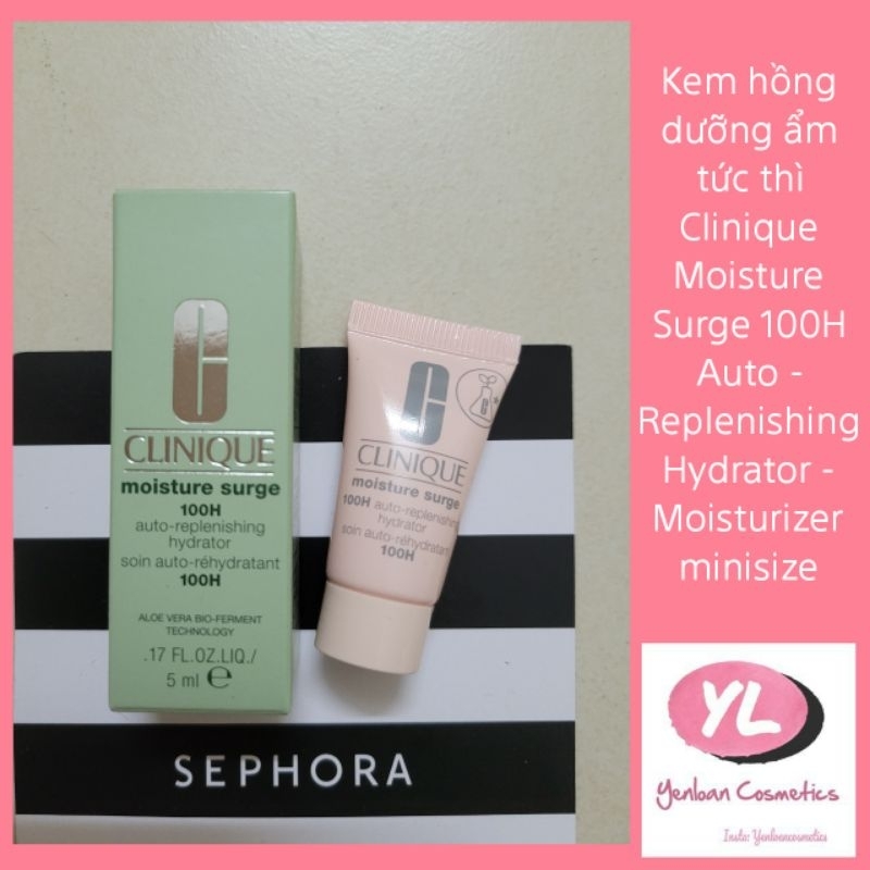 Kem Dưỡng Clinique Moisture Surge 100h Auto-Replenishing Hydrator 125ml