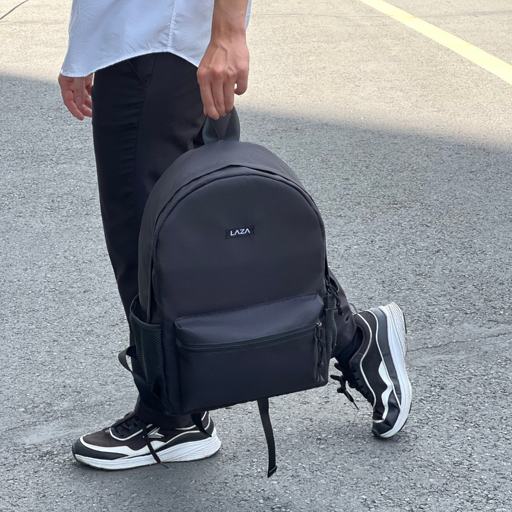 Balo nam nữ đi học đi làm LAZA Swiss Backpack 546 - Chất liệu canvas trượt nước - Thiết kế tối ưu đựng được laptop 15.6