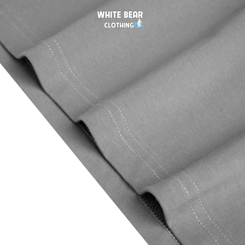 Áo thun 9 chú gấu WHITE BEAR CLOTHING cotton 100% vải dày