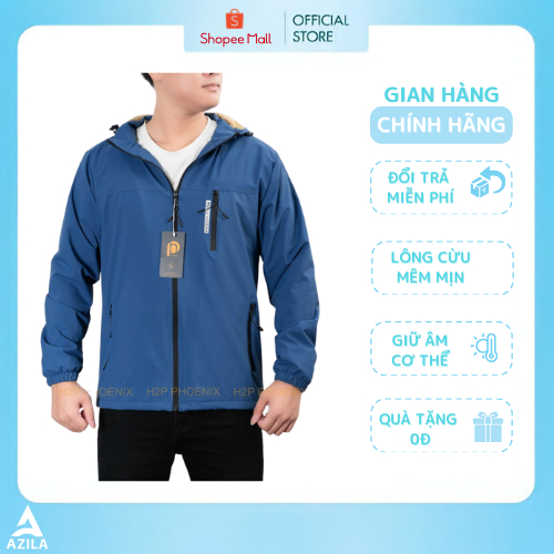 Áo khoác gió nam nữ lót lông cừu dày dặn ấm áp mùa đông vải tráng bạc chống nước siêu đẹp mẫu mới 2023 G63 Azila
