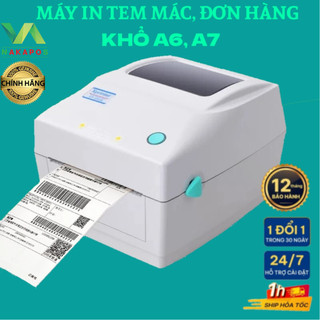 Máy in đơn hàng shopee tmđt bóc dán xprinter zy máy in wifi máy in khổ a6 máy in vận đơn