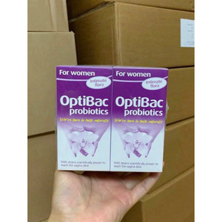 Men vi sinh Optibac tím cho phụ nữ 90 viên