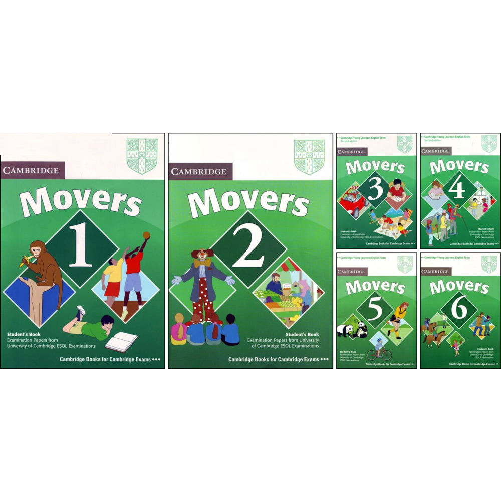 Cambridge Movers 2017 Màu đẹp tặng file nghe