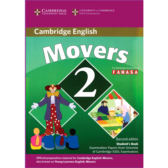 Cambridge Movers 2017 Màu đẹp tặng file nghe