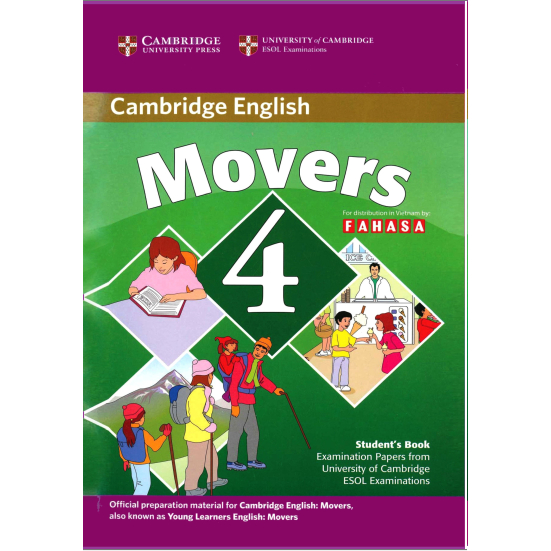 Cambridge Movers 2017 Màu đẹp tặng file nghe