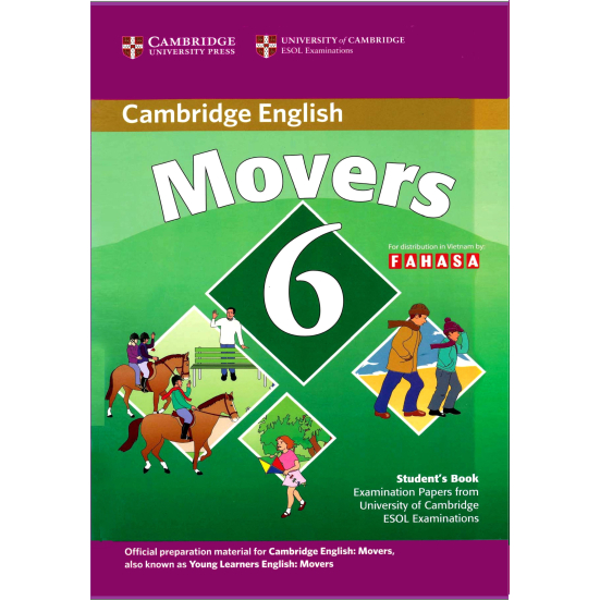 Cambridge Movers 2017 Màu đẹp tặng file nghe