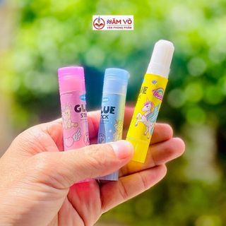 Combo 5 chai hồ khô dán 10g king / keo dán khô 10gr king, thỏi cây nắp vặn, chất lượng tốt