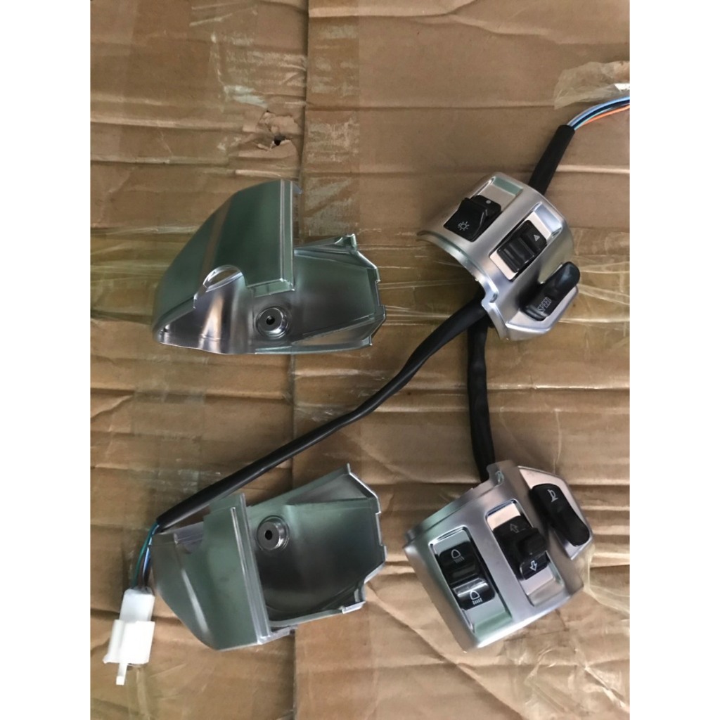 Bộ công tắc lắp xe điện vespa jvc, dk bike