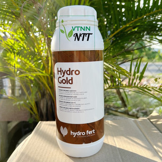 Phân bón hữu cơ sinh học hydro gold bón lá và tưới gốc, phục hồi nhanh bộ rễ, mập chồi, bóng trái