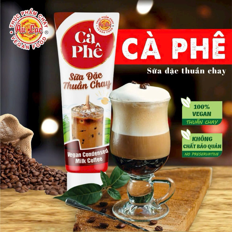 Cà Phê Sữa Đặc Thuần Chay Âu Lạc