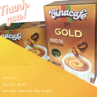 Cà phê hòa vinacafe gold 3in1 hộp 306g